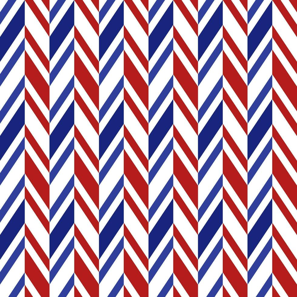 4e de juillet ombre chevrons modèle. chevrons vecteur modèle. sans couture géométrique modèle pour vêtements, emballage papier, toile de fond, arrière-plan, cadeau carte.