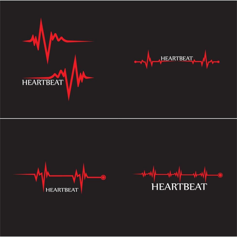 art design santé médical rythme cardiaque pouls vecteur