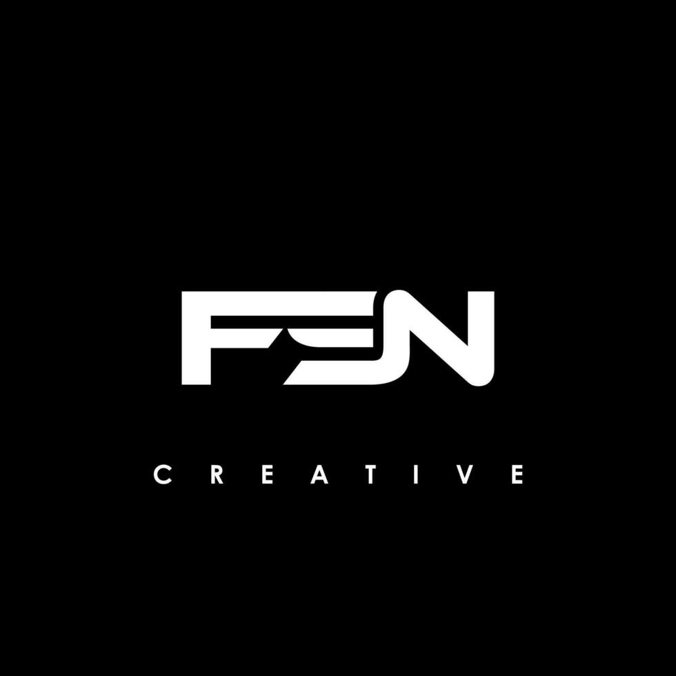 fsn lettre initiale logo conception modèle vecteur illustration