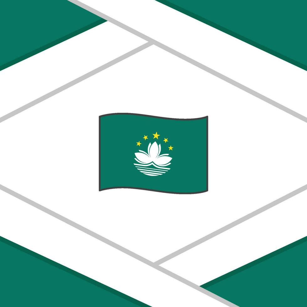 macao drapeau abstrait Contexte conception modèle. macao indépendance journée bannière social médias poste. macao modèle vecteur