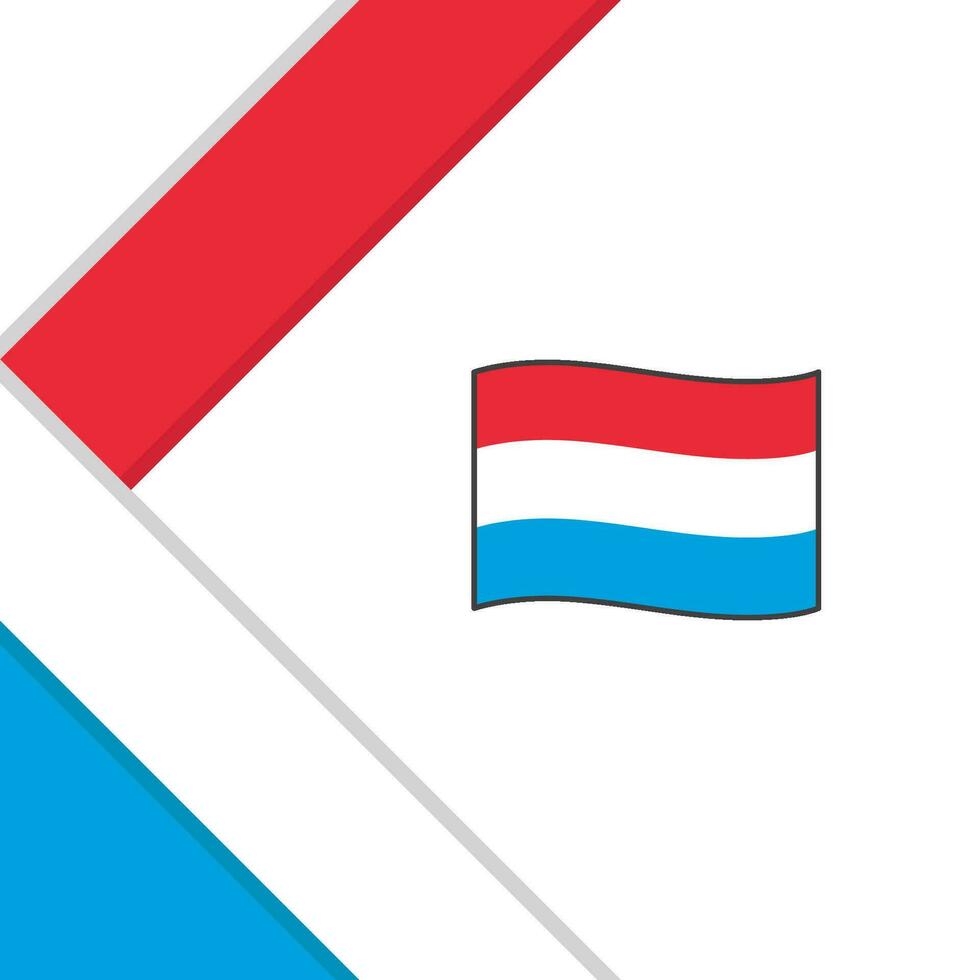 Luxembourg drapeau abstrait Contexte conception modèle. Luxembourg indépendance journée bannière social médias poste. Luxembourg illustration vecteur