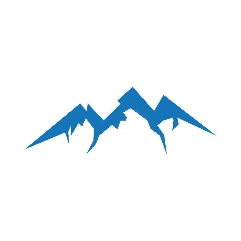 logo d & # 39; icône de montagne vecteur