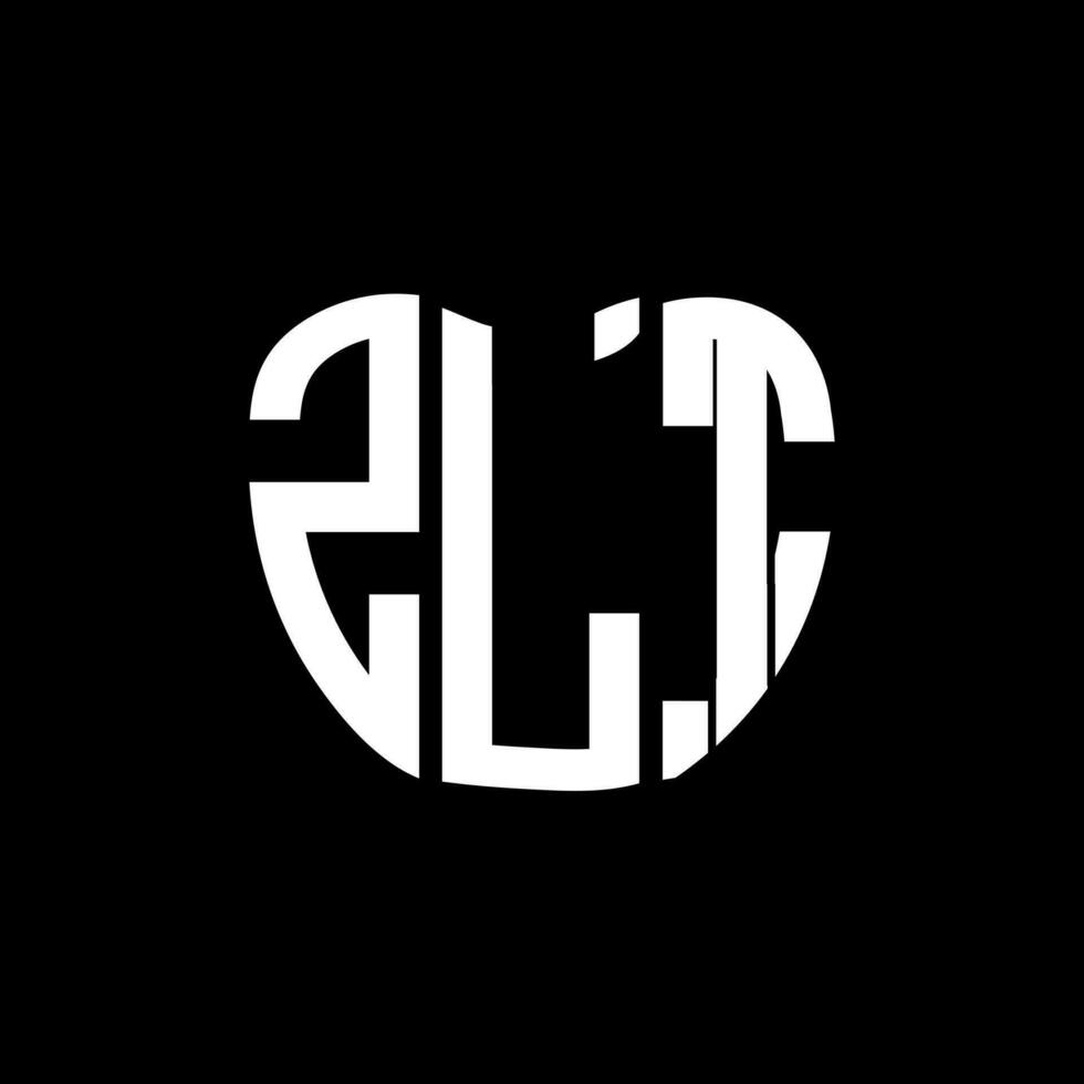 zlt lettre logo Créatif conception. zlt unique conception. vecteur