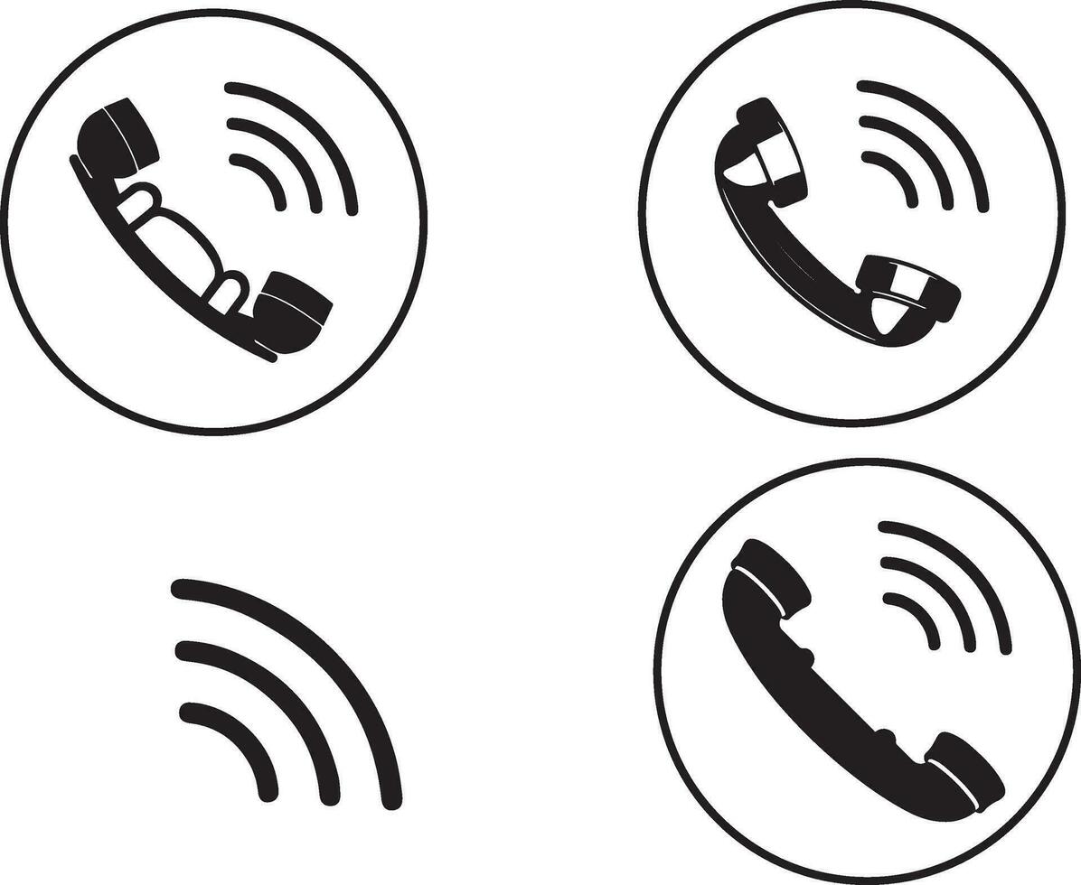 téléphone icône vecteur branché plat style. Téléphone icône symbole isolé. vecteur illustration.