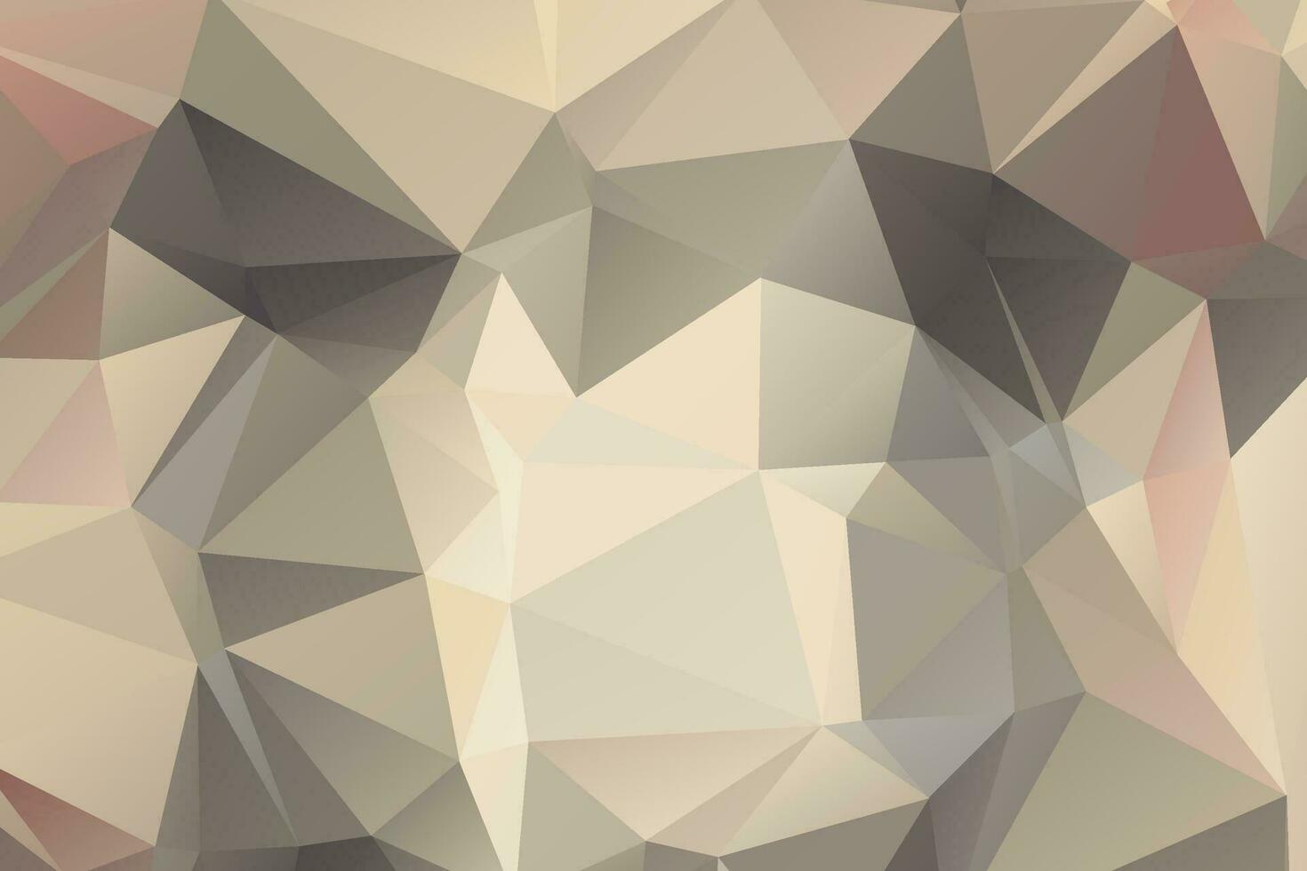 abstrait gris arrière-plan, faible poly texturé Triangle formes dans Aléatoire modèle, branché lowpoly Contexte. vecteur