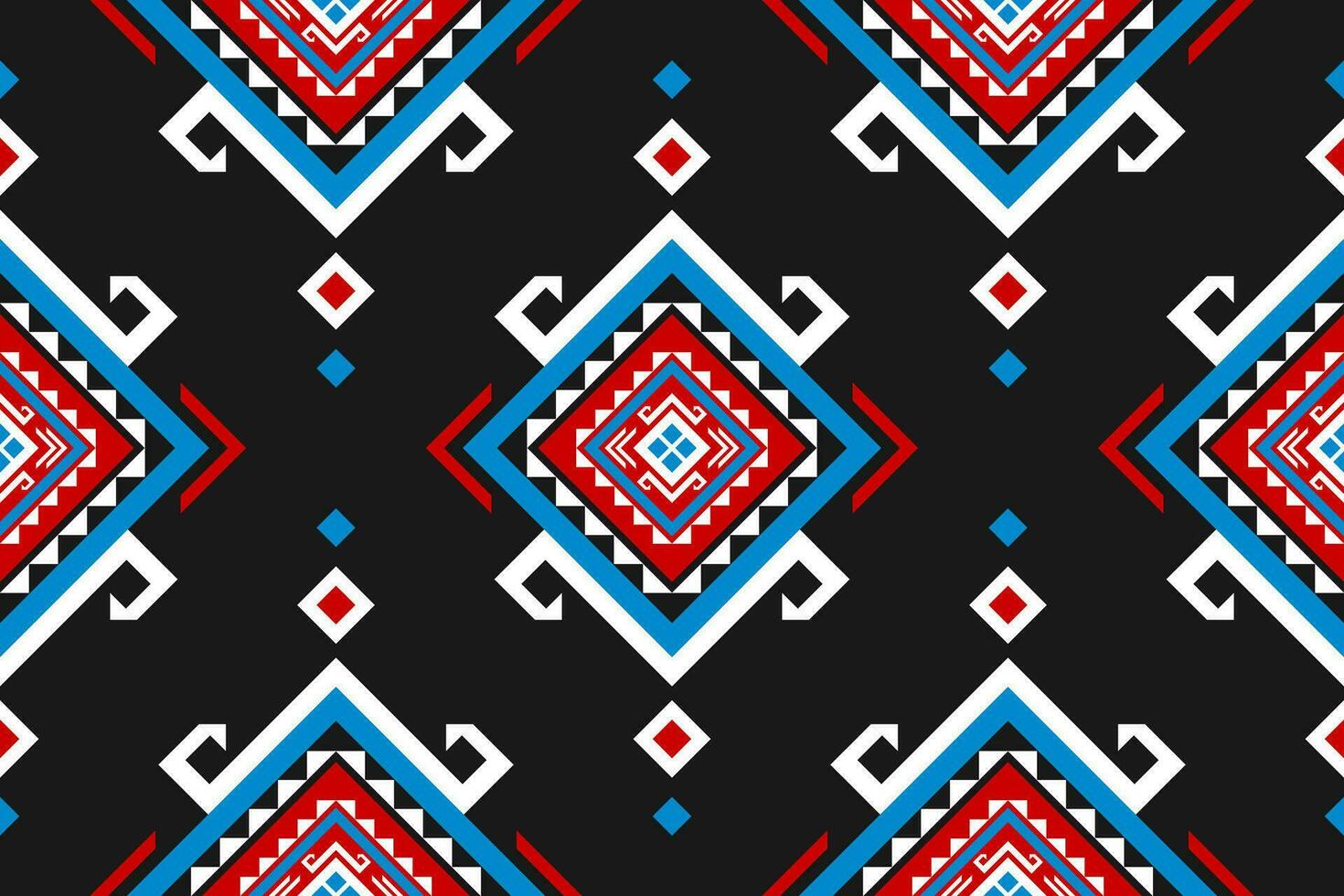géométrique ethnique sans couture modèle traditionnel. Américain, mexicain style. aztèque tribal ornement imprimer. vecteur
