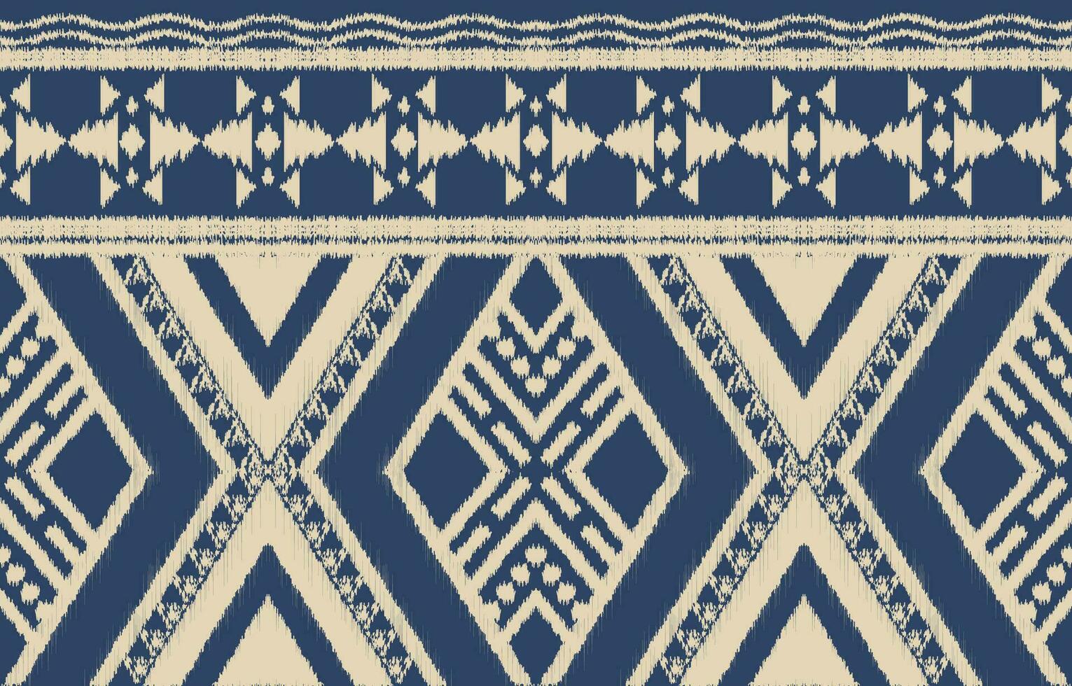 ethnique abstrait ikat art. aztèque ornement imprimer. géométrique ethnique modèle sans couture Couleur Oriental. conception pour Contexte ,rideau, tapis, fond d'écran, vêtements, emballage, batique, vecteur illustration.