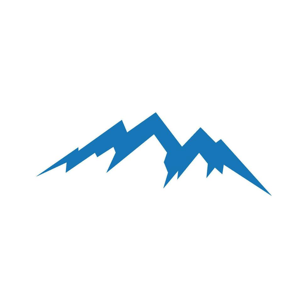 logo d & # 39; icône de montagne vecteur