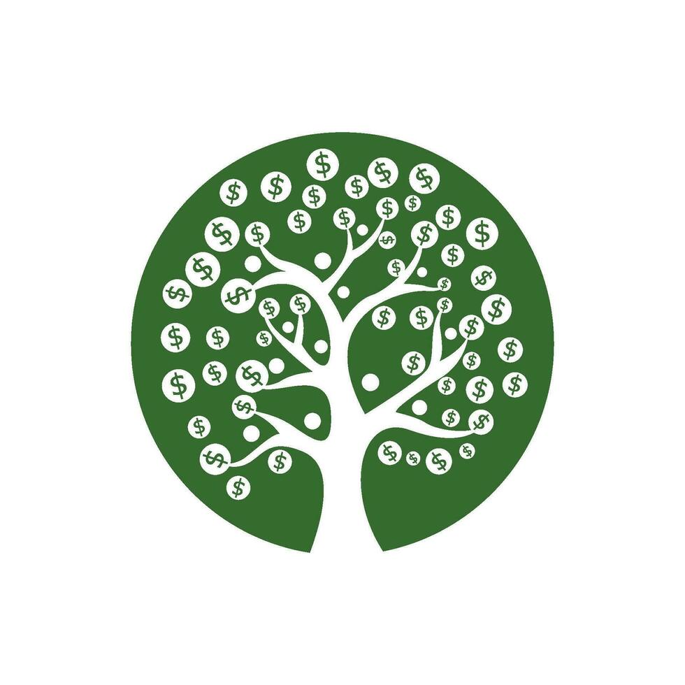 vecteur de modèle de logo d'arbre généalogique