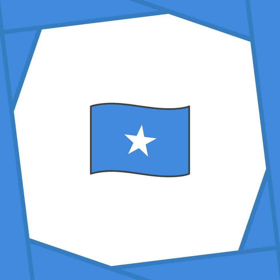 Somalie drapeau abstrait Contexte conception modèle. Somalie indépendance journée bannière social médias poste. Somalie bannière vecteur