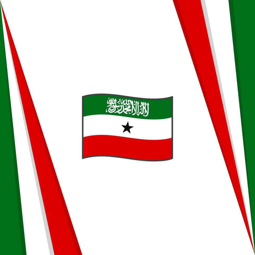 Somaliland drapeau abstrait Contexte conception modèle. Somaliland indépendance journée bannière social médias poste. Somaliland drapeau vecteur