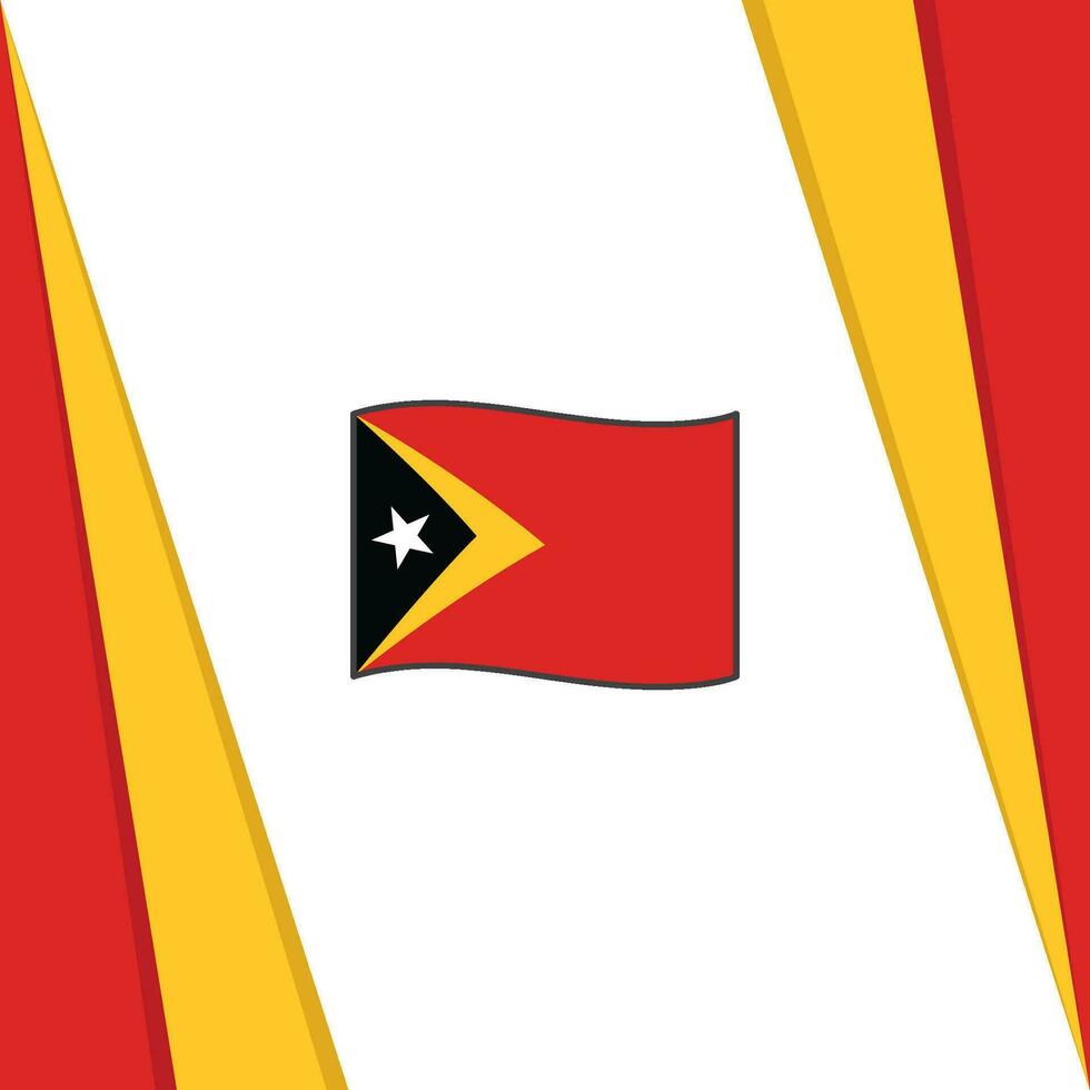 timor leste drapeau abstrait Contexte conception modèle. timor leste indépendance journée bannière social médias poste. timor leste drapeau vecteur