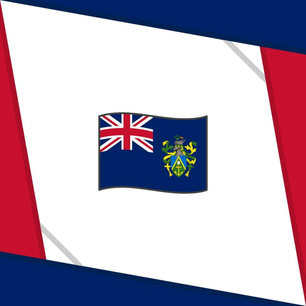 Pitcairn îles drapeau abstrait Contexte conception modèle. Pitcairn îles indépendance journée bannière social médias poste. Pitcairn îles indépendance journée vecteur