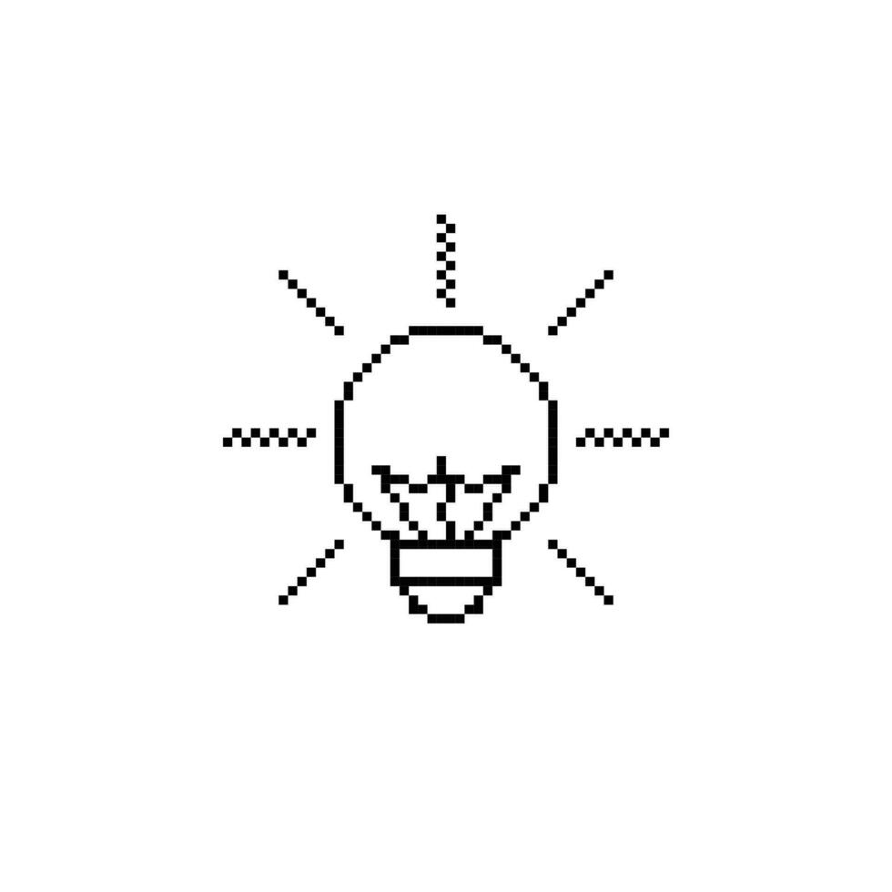 lampe logo icône vecteur