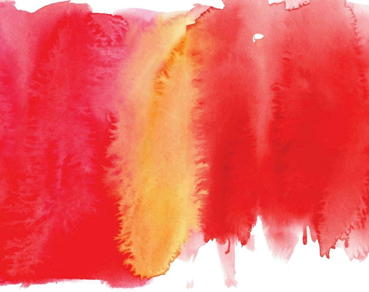 rouge aquarelle tache Contexte vecteur