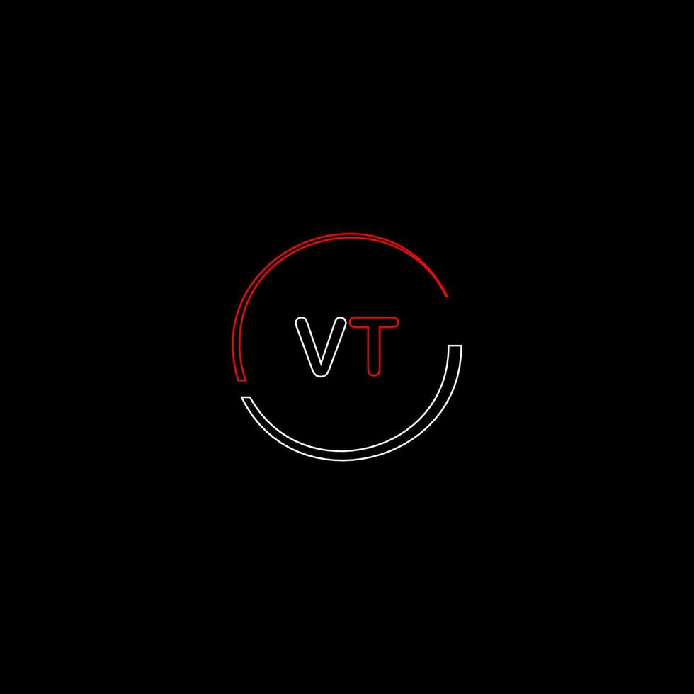 Vermont Créatif moderne des lettres logo conception modèle vecteur