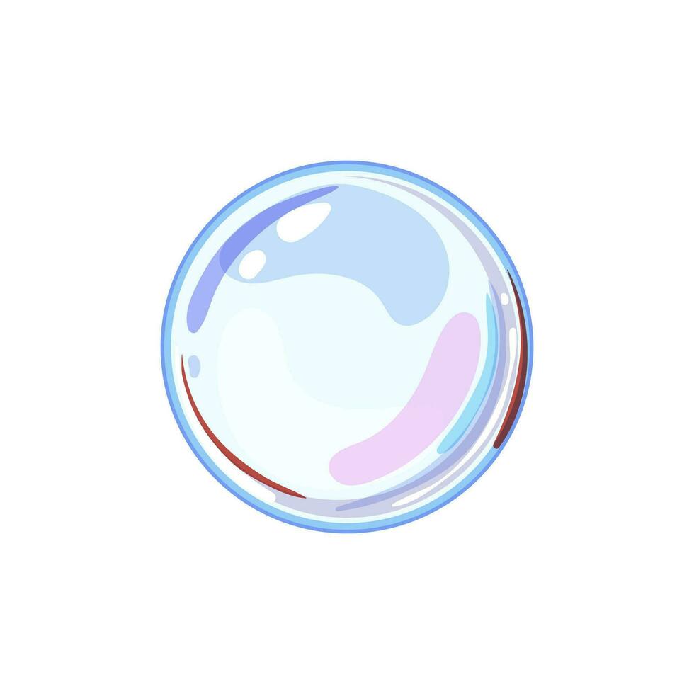 bulle savon bulles dessin animé vecteur illustration
