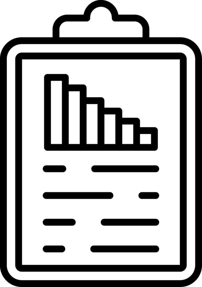 icône de vecteur de rapport médical