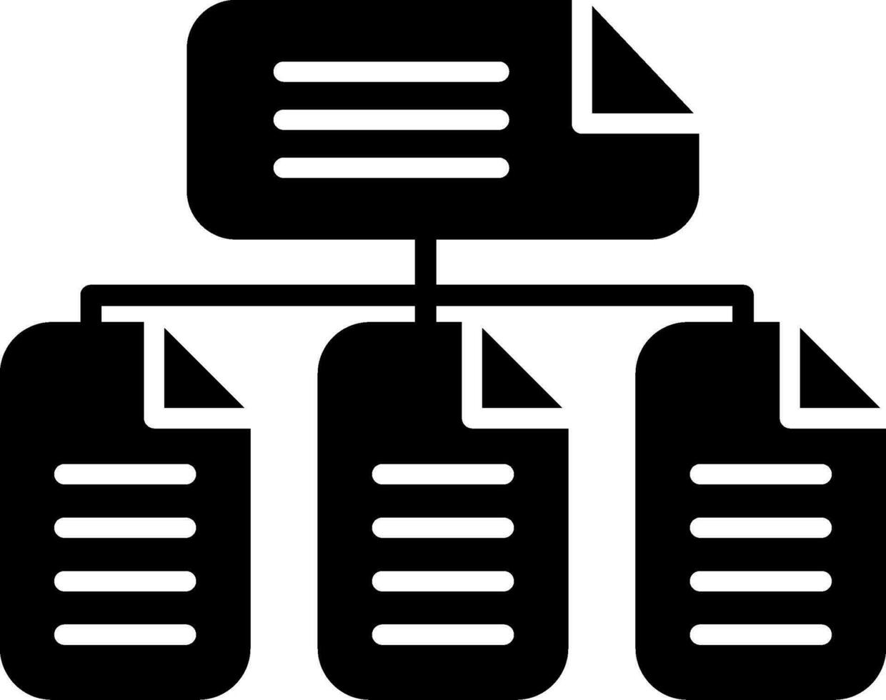 icône de vecteur de document