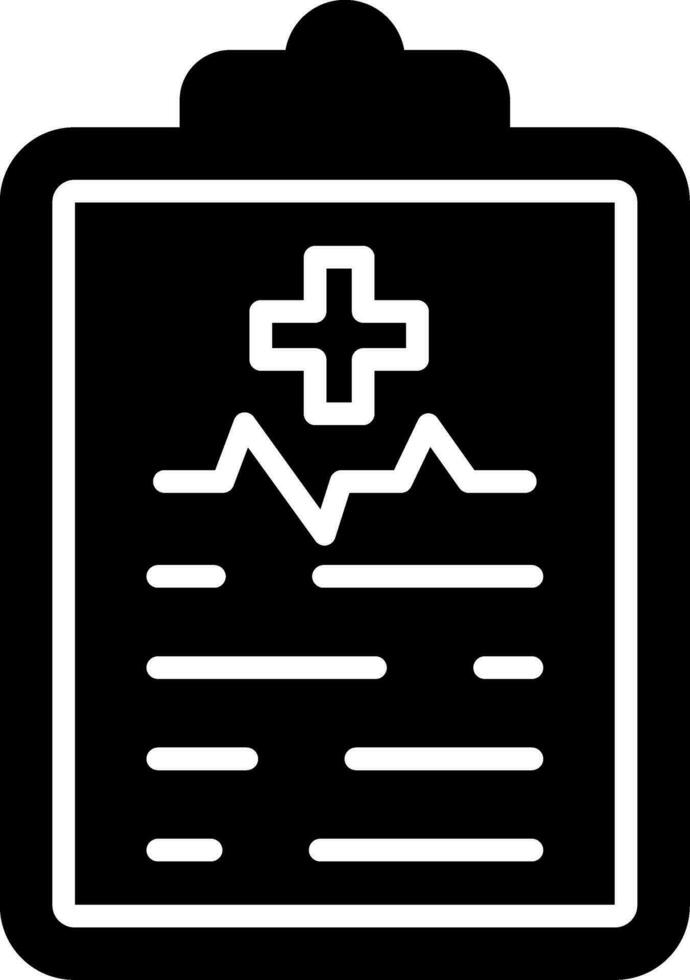 icône de vecteur de rapport médical