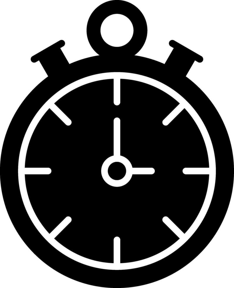icône de vecteur de chronomètre