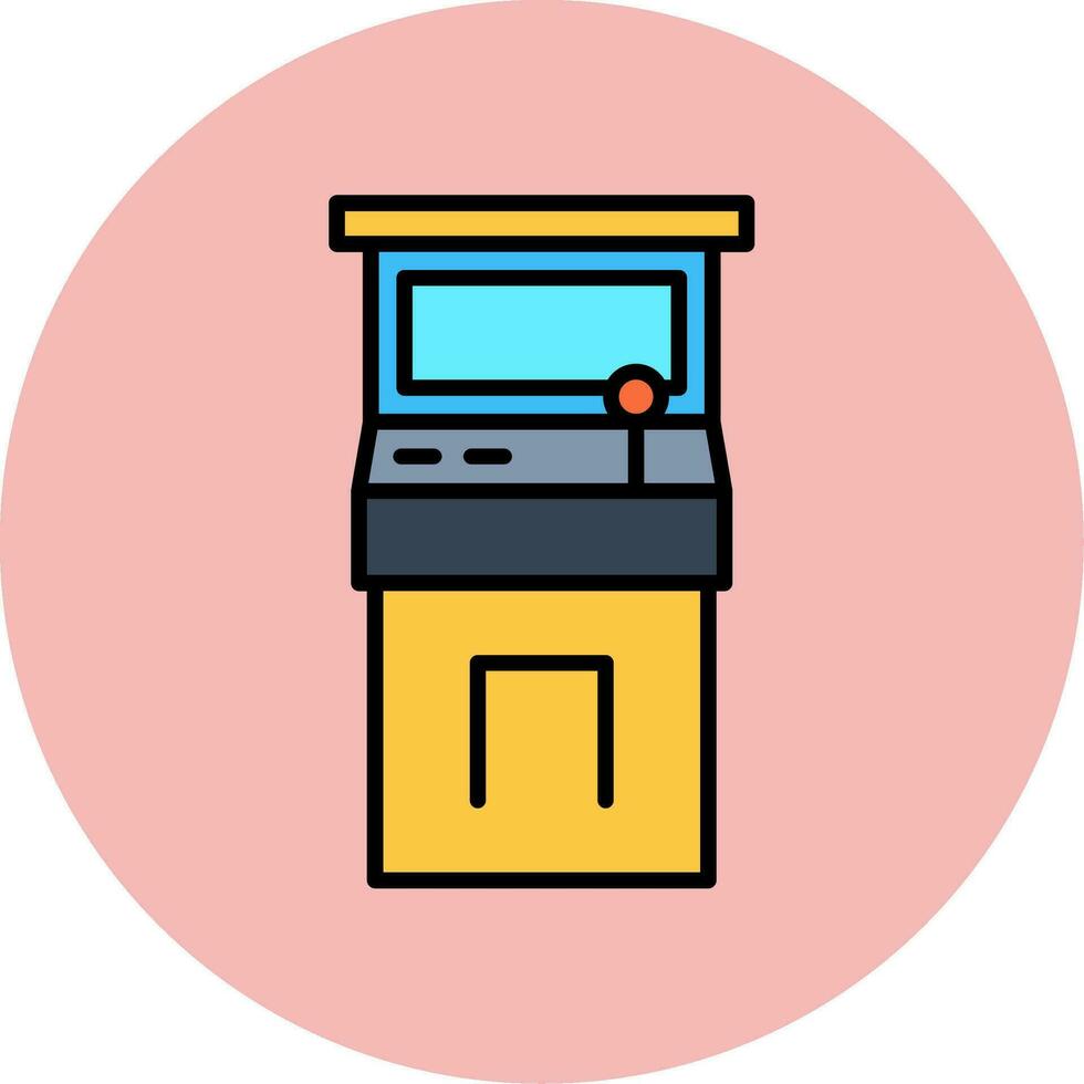 icône de vecteur d'arcade