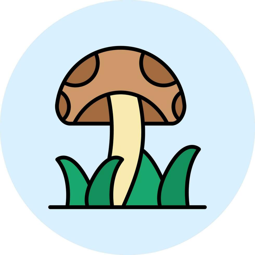 icône de vecteur de champignon