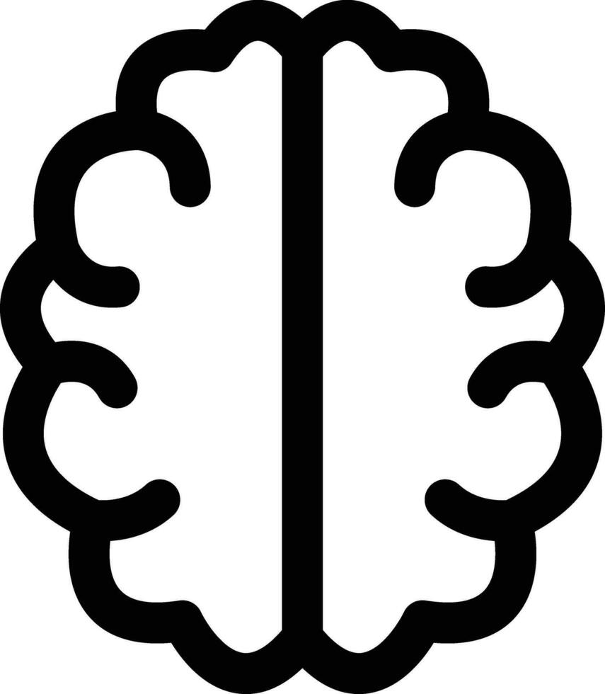 icône de vecteur de cerveau