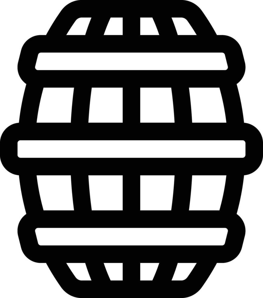 icône de vecteur de baril