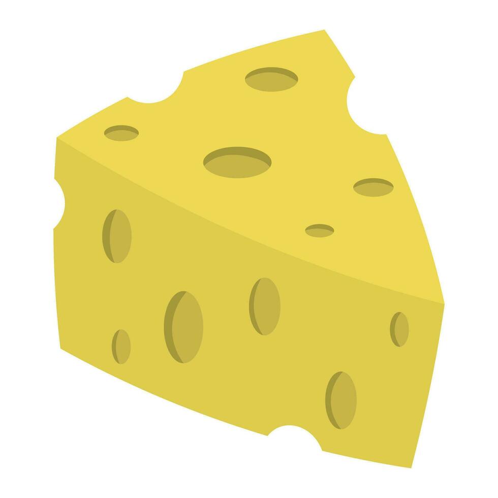 illustration vectorielle de fromage vecteur