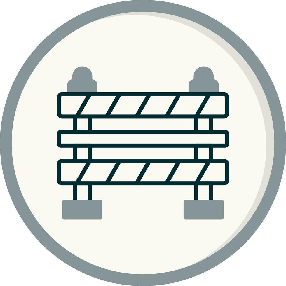 icône de vecteur de barricade