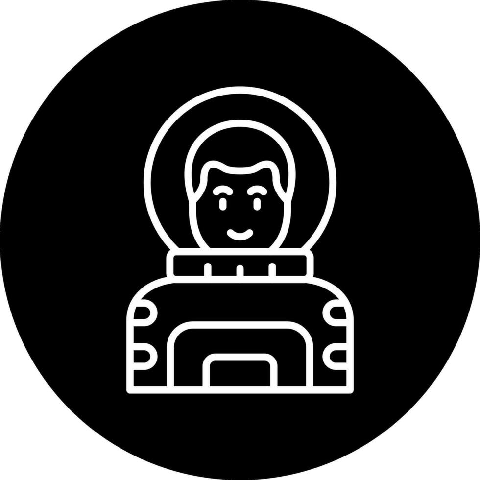 icône de vecteur d'astronaute