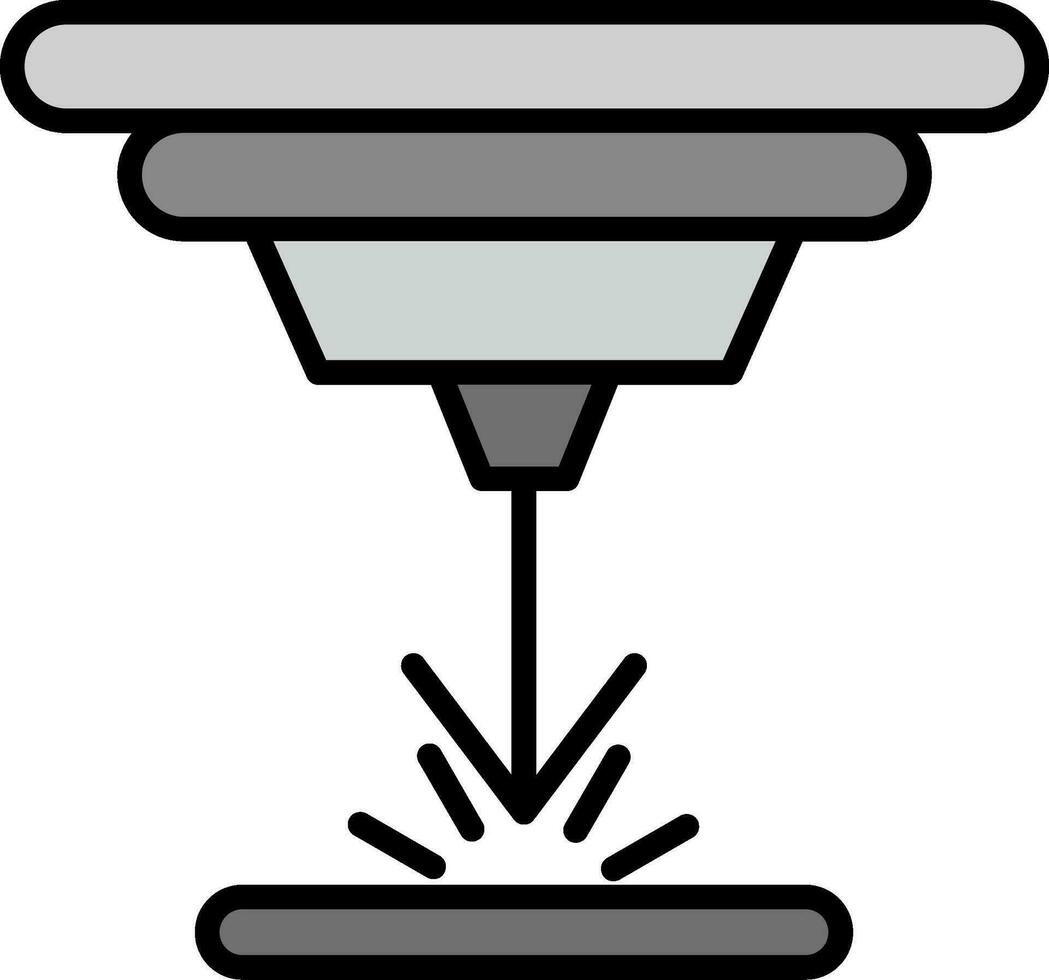 icône de vecteur laser