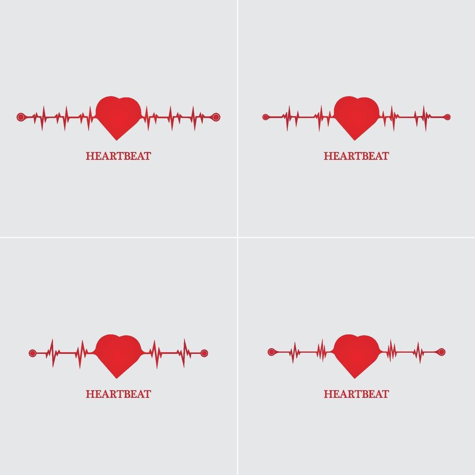 art design santé médical rythme cardiaque pouls vecteur