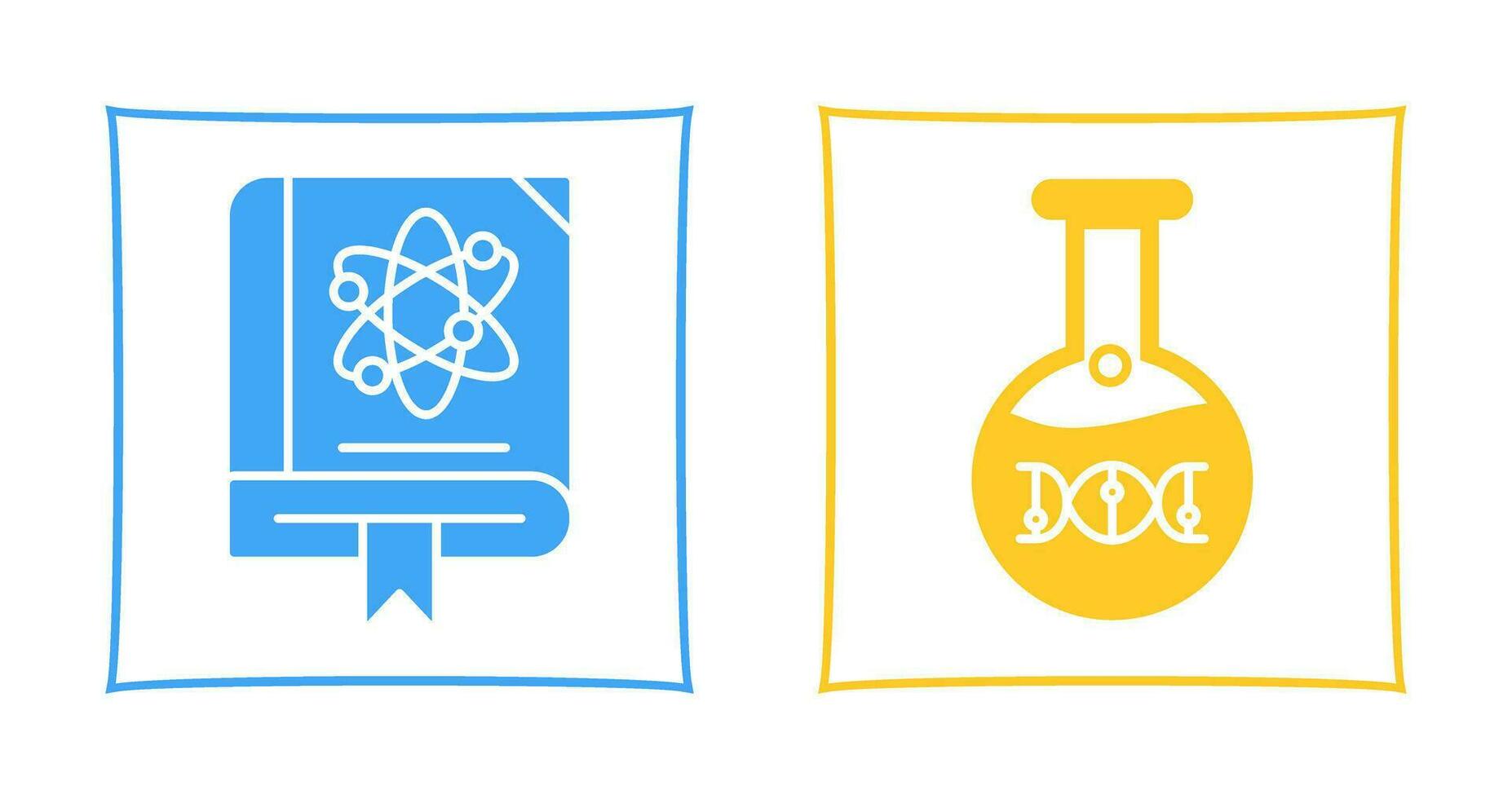 science et ADN icône vecteur