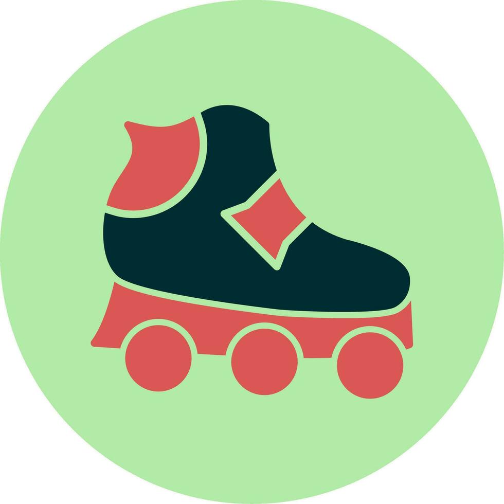icône de vecteur de patin à roulettes