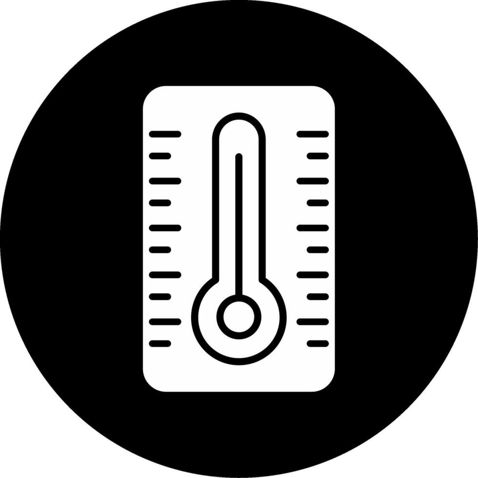 icône de vecteur de thermomètre