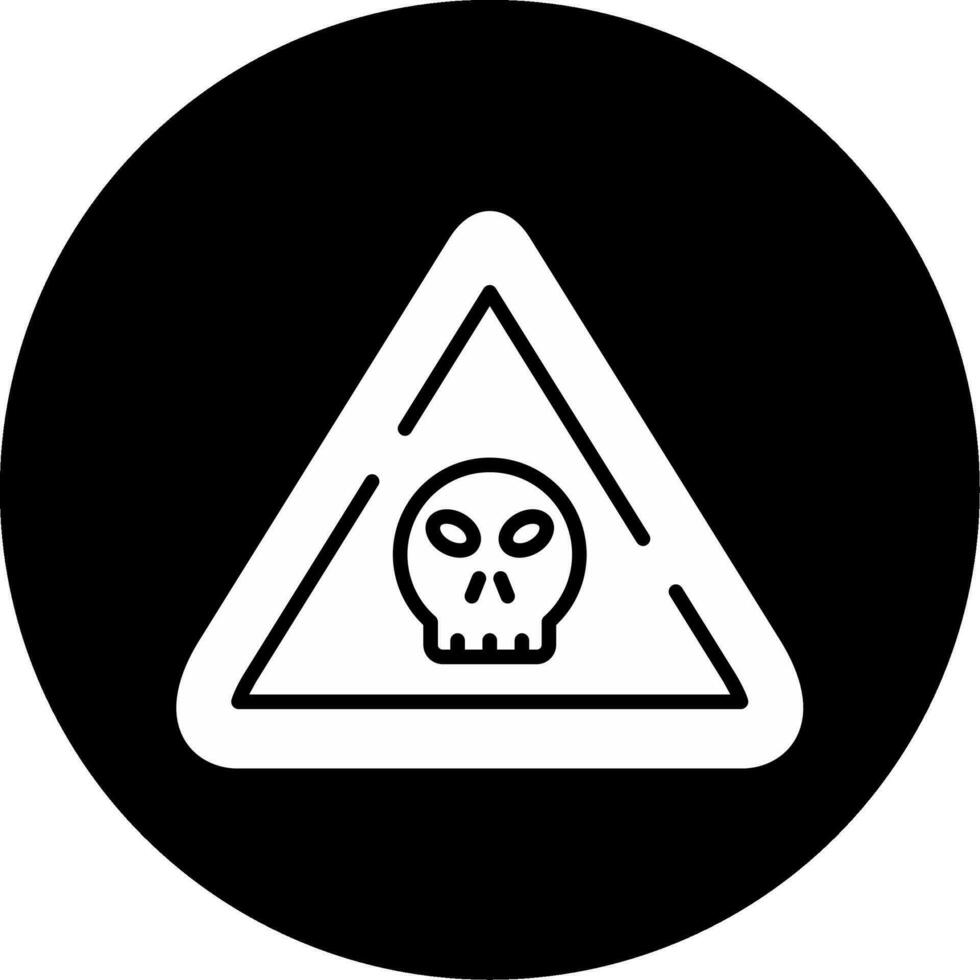 icône de vecteur de signe de danger