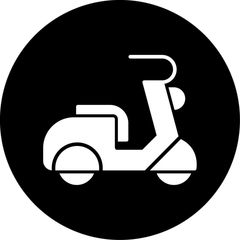 icône de vecteur de scooter