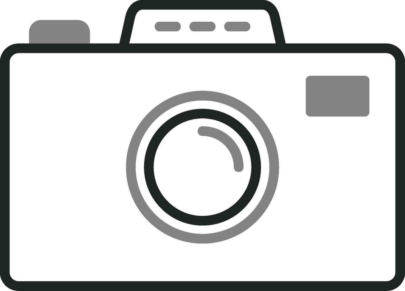 icône de vecteur de caméra photo
