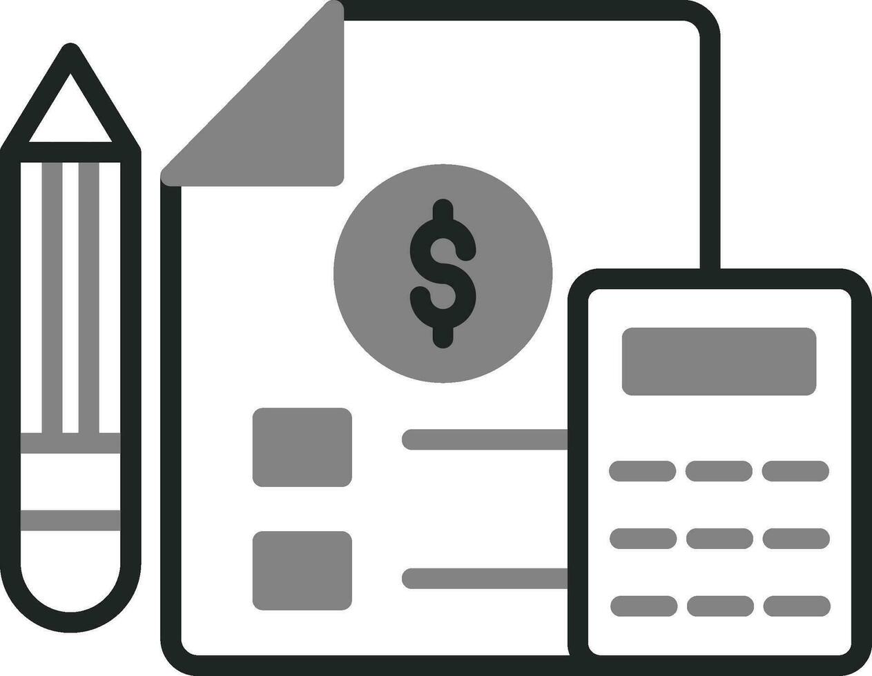 icône de vecteur de comptabilité