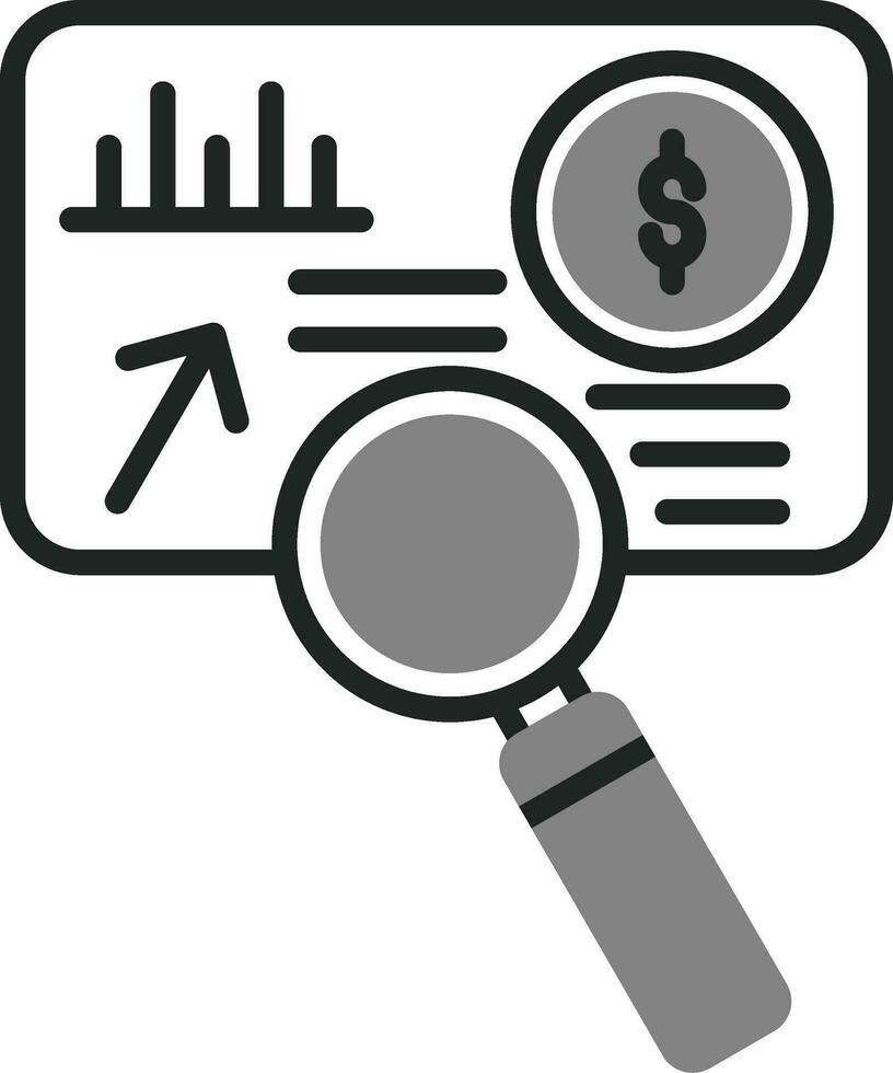 icône de vecteur d'analyse