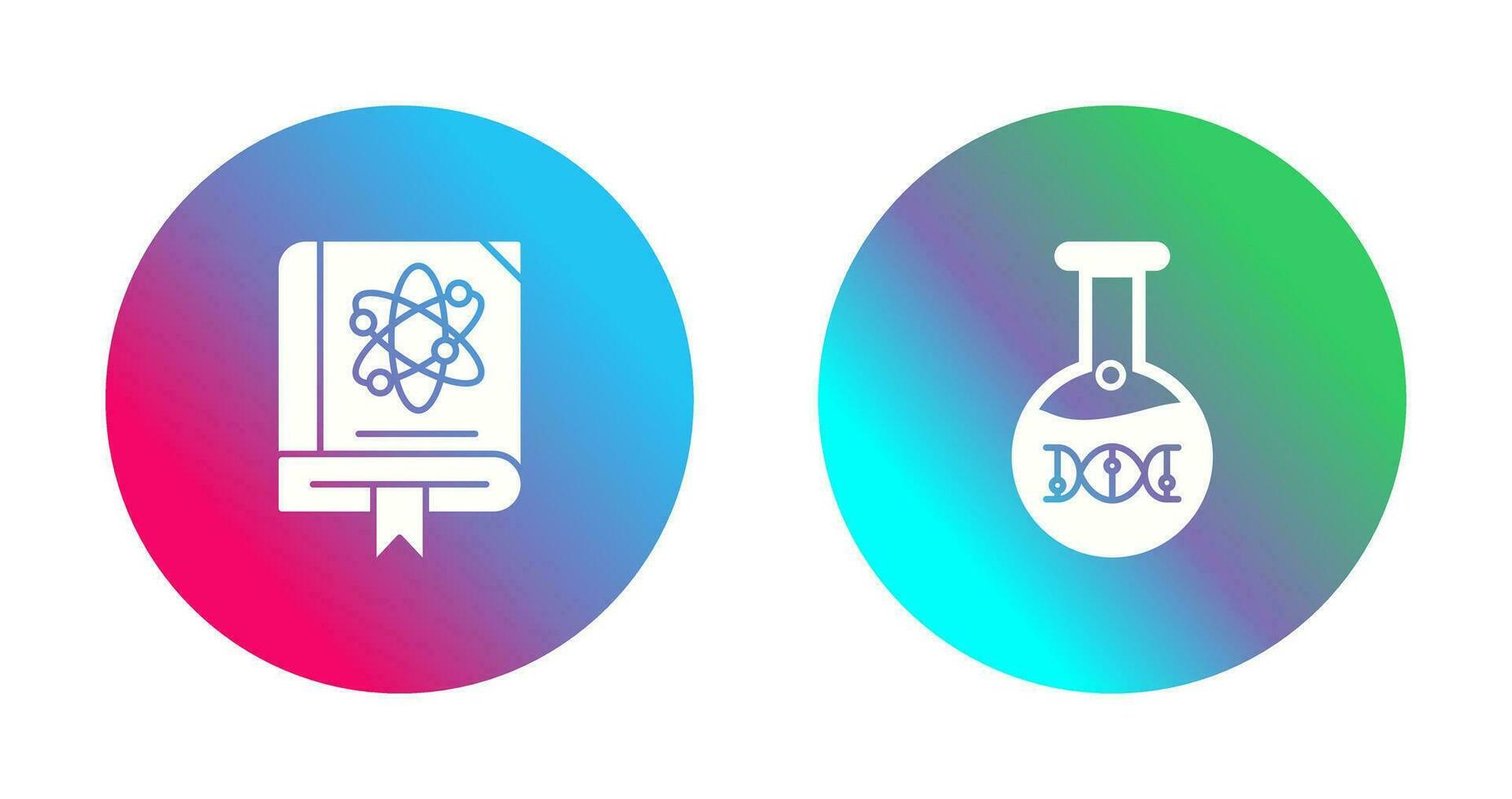 science et ADN icône vecteur