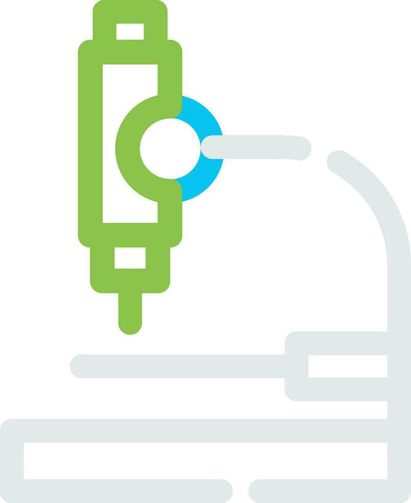 conception d'icône créative microscope vecteur