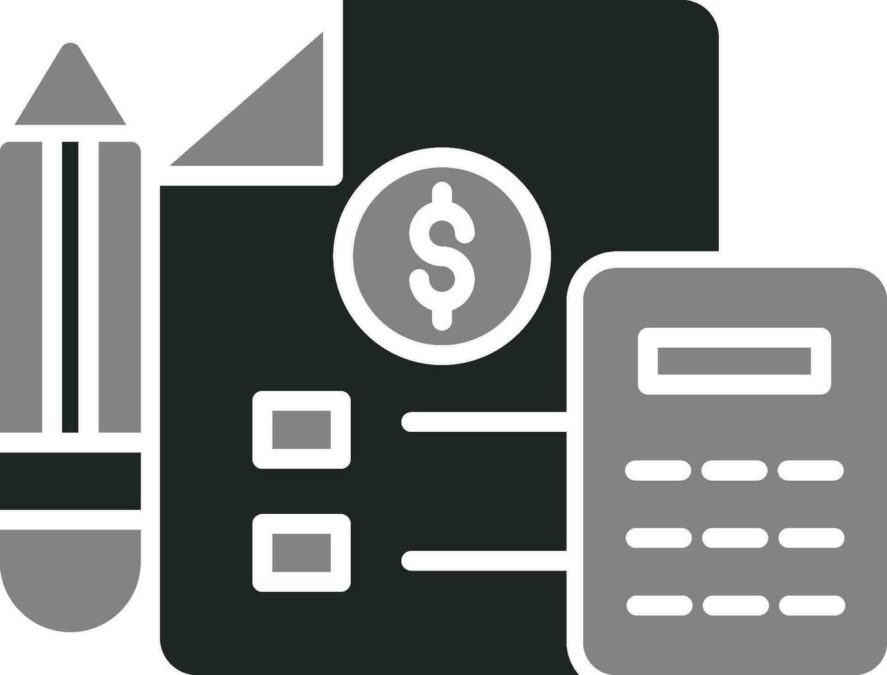 icône de vecteur de comptabilité