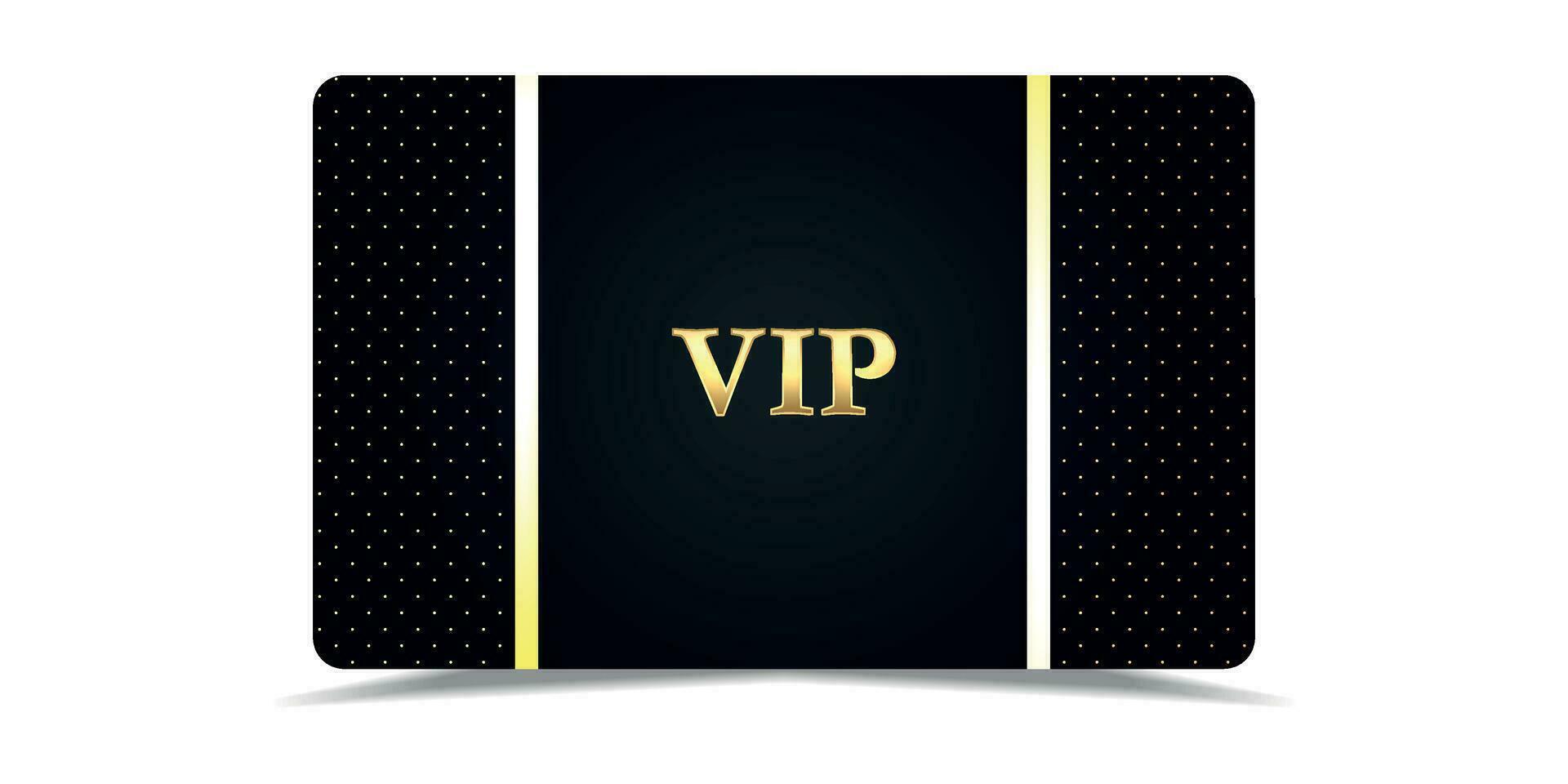 vip.vip carte. prime carte.vip or billet vecteur