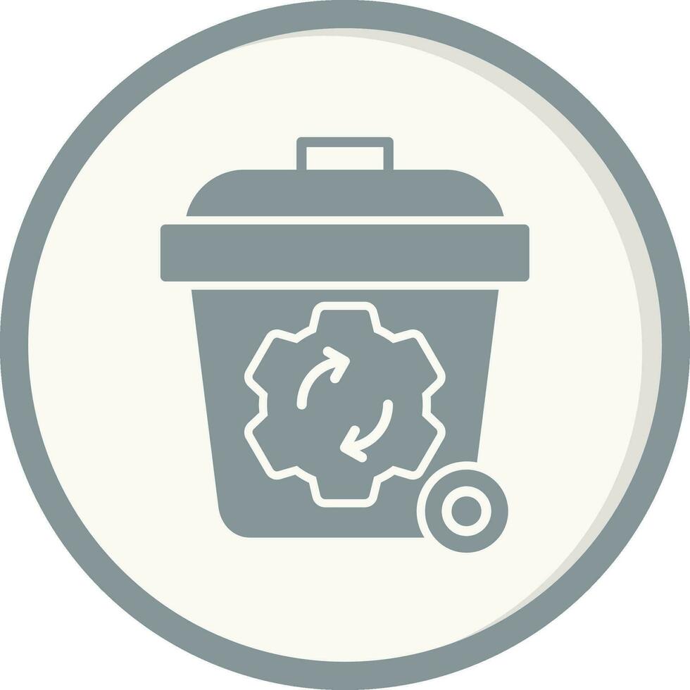 icône de vecteur recyclable