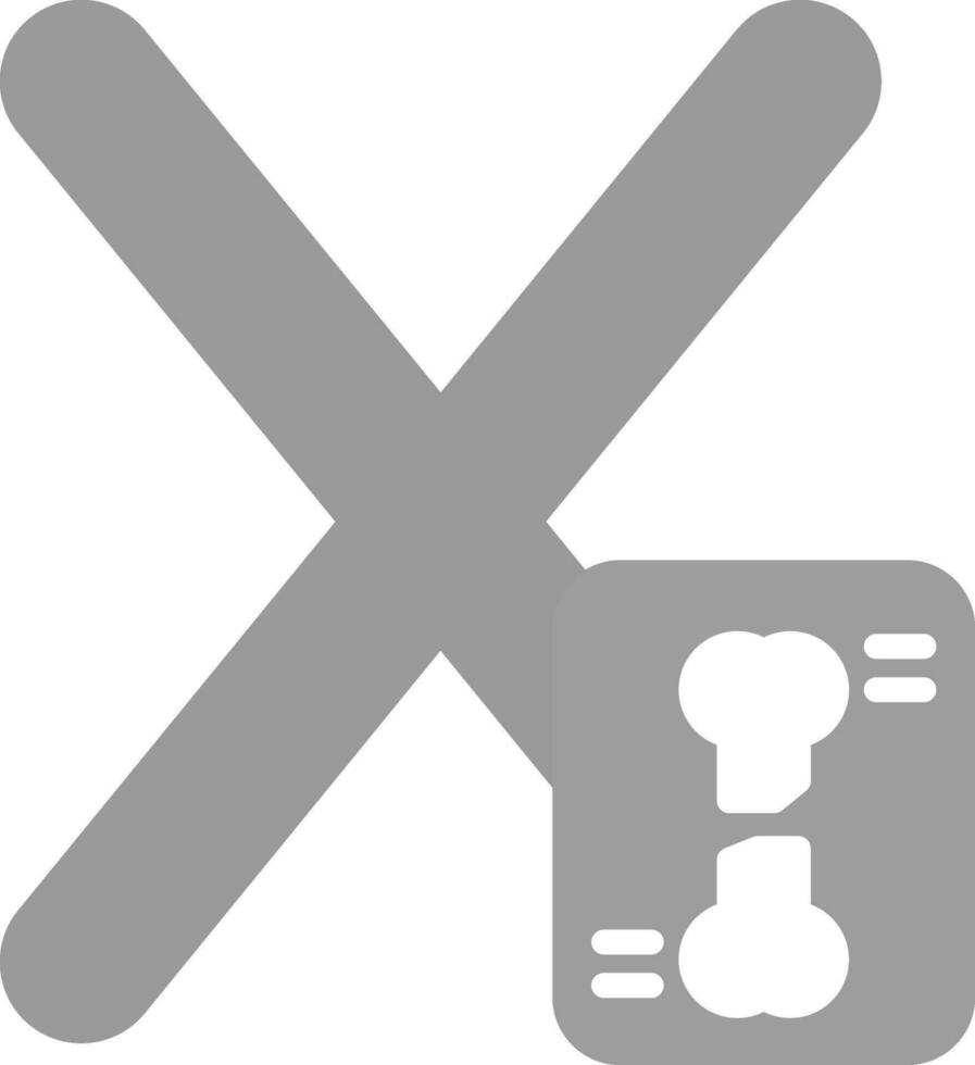 Capitale X vecteur icône