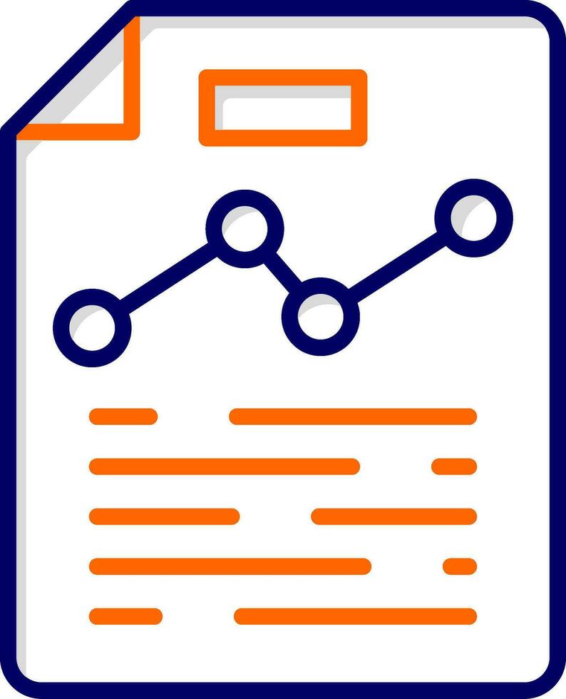 icône de vecteur de rapport