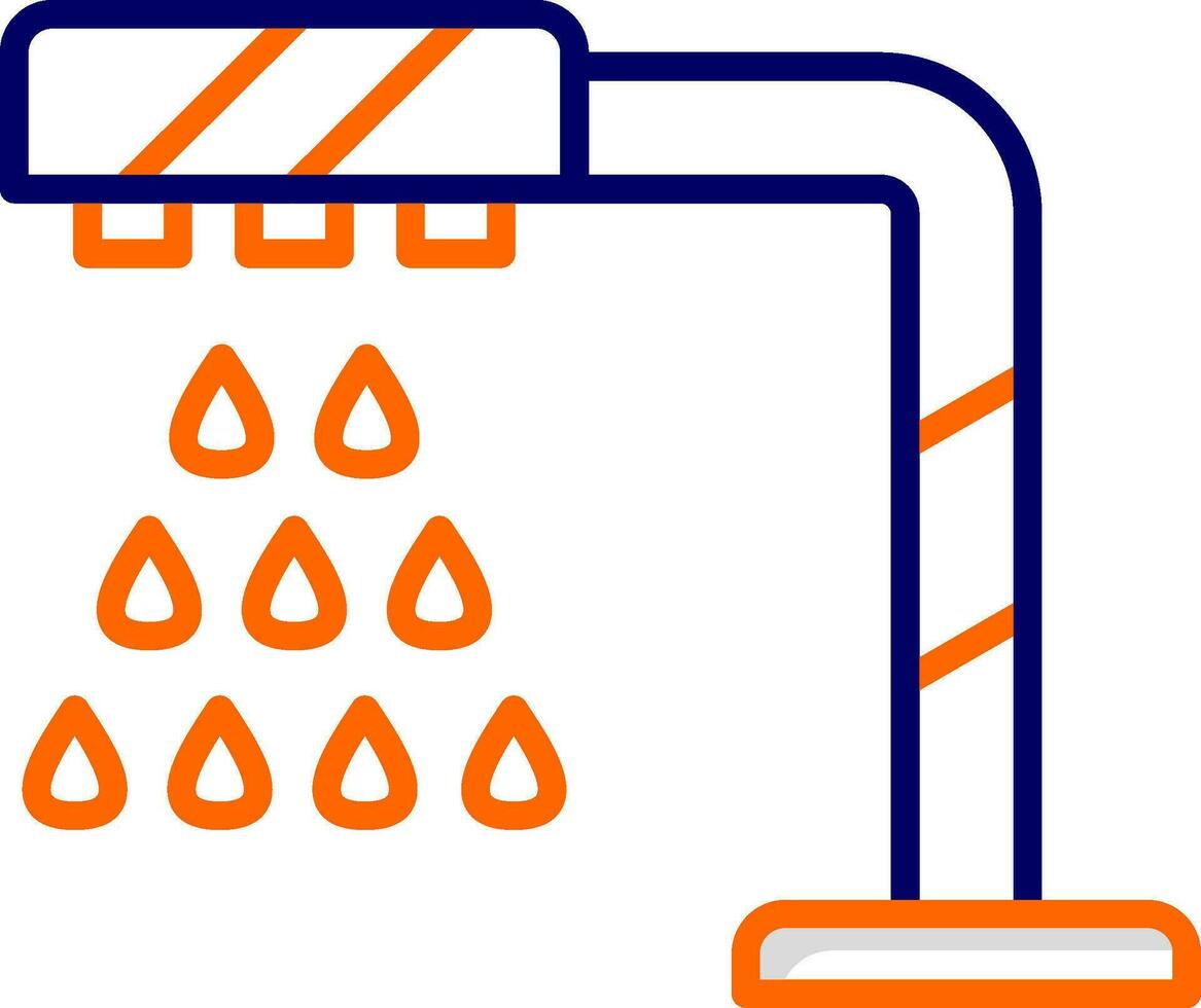 icône de vecteur de pommeau de douche